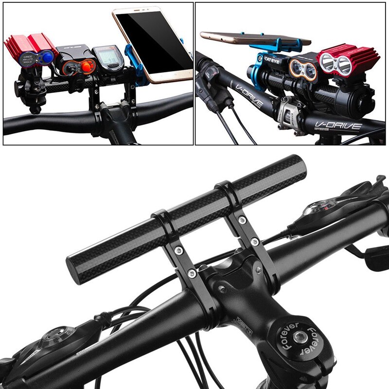 Fahrrad Lenker Extender 20cm - Praktische Halterung Für Taschenlampen & Zubehör