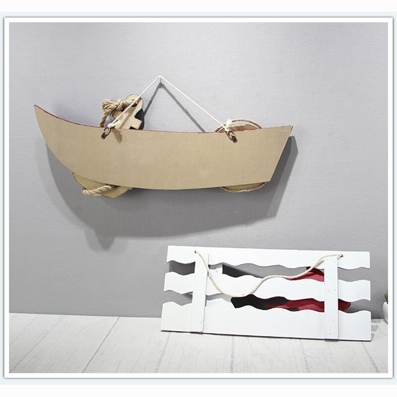 Mediterranean Retro Distressed Ship Listing Theme Bar Restaurant Ocean Hanging Decoration and Wall Decor