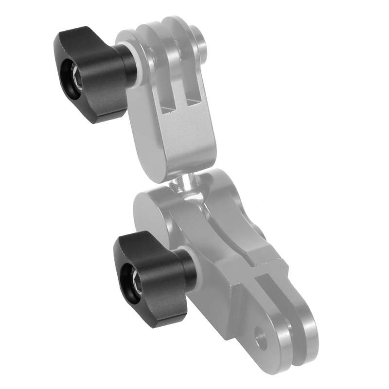 Alu mi num regulowany długi kciuk gałka nakrętka śruby M5 dla GoPro Hero 9 8 7 6 Max Sjcam Mi 4K dla Osmo Action Camera nurkowanie akcesoria