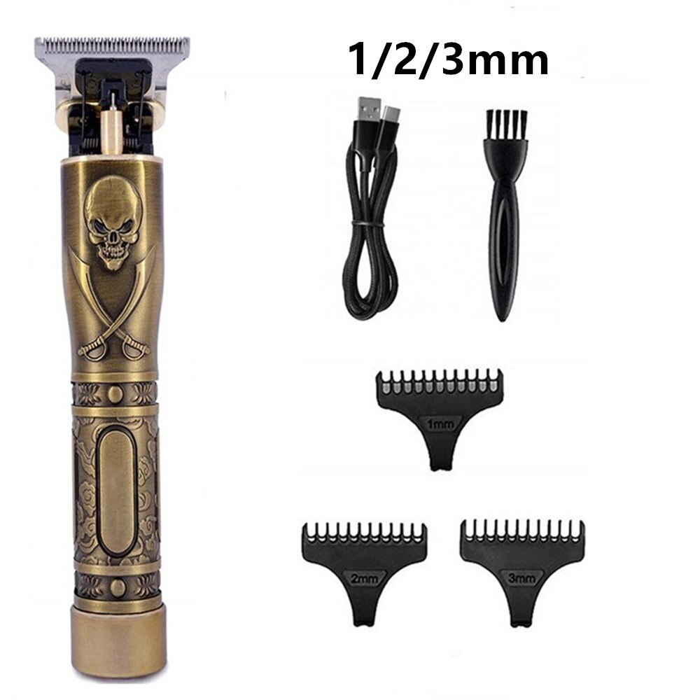Hair Trimmers USB Rechargeable Hair Clipper Barber Trimmer Beard Trimmer Cutter Haircut for Men Styling Tool: 110304