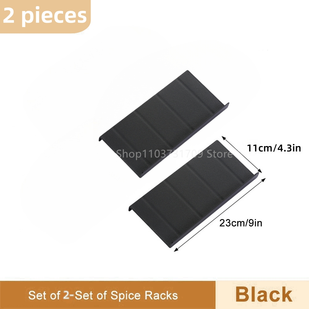Cajón estantes de especias para cocina, estante de especias ajustable de 4 capas para tarros de especias, estante para condimentos, armario, despensa, organizador de cocina: Verde claro