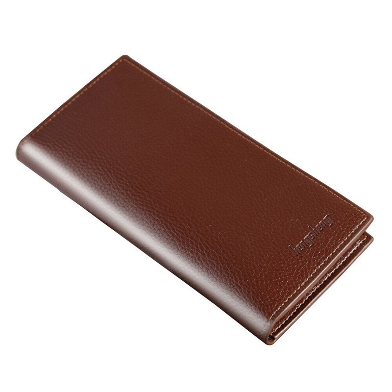 Mannen Portemonnee Luxe Lederen Bifold Zakelijke Portemonnee Voor Mannelijke Credit Id Kaarthouder Pak Purse Checkbook Clutch