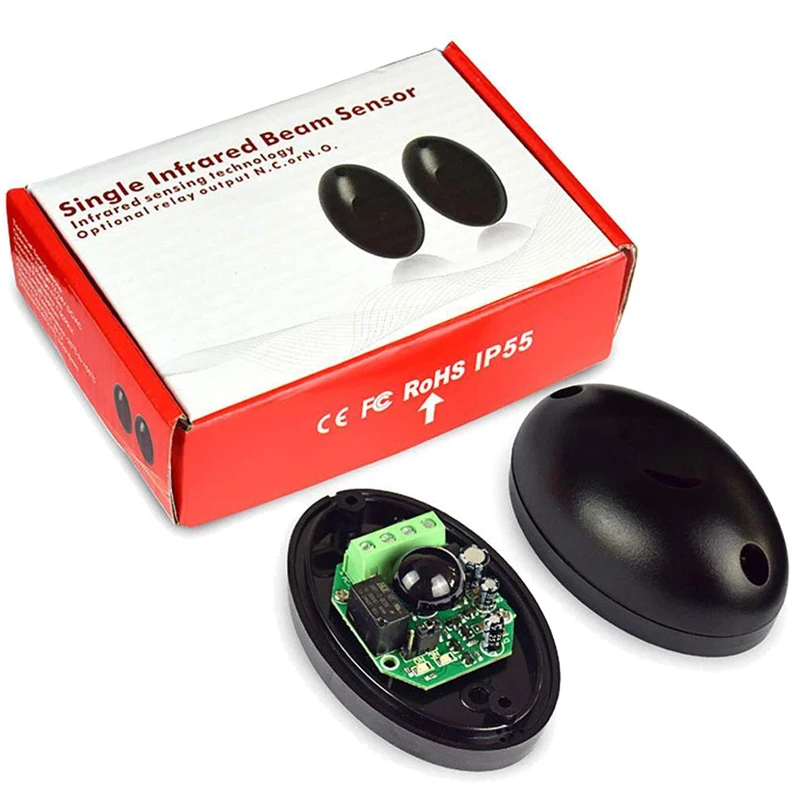Sensor infravermelho para porta de garagem, feixe de segurança, detector fotoelétrico DOORHAN DITEC ATA, detector fotoelétrico de porta