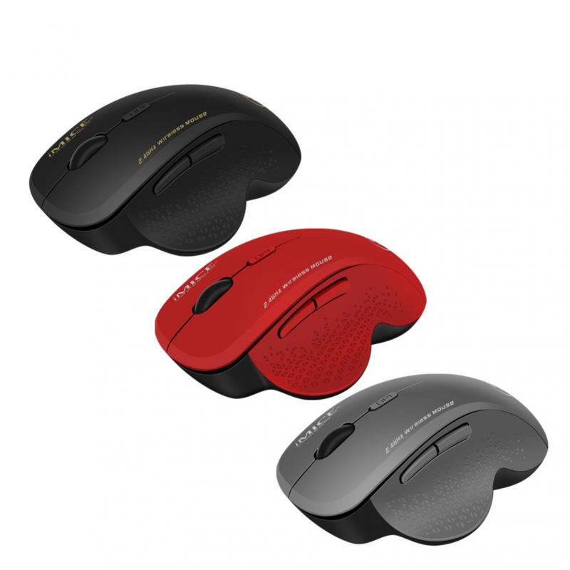 IMice Wireless Mouse 6 Buttons 2.4G Optical USB Mouse Palm Shape 1600DPI Ergonomic Gaming Mouse For PC And Laptop