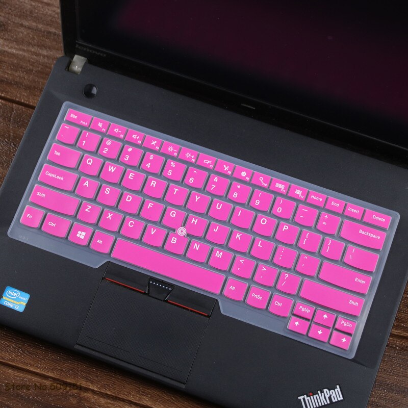 silikon tastatur abdeckung haut schutz für Lenovo thinkpad S440 E455 E450 E455 E460 E465 T450 T450S X1 Yoga: Rose