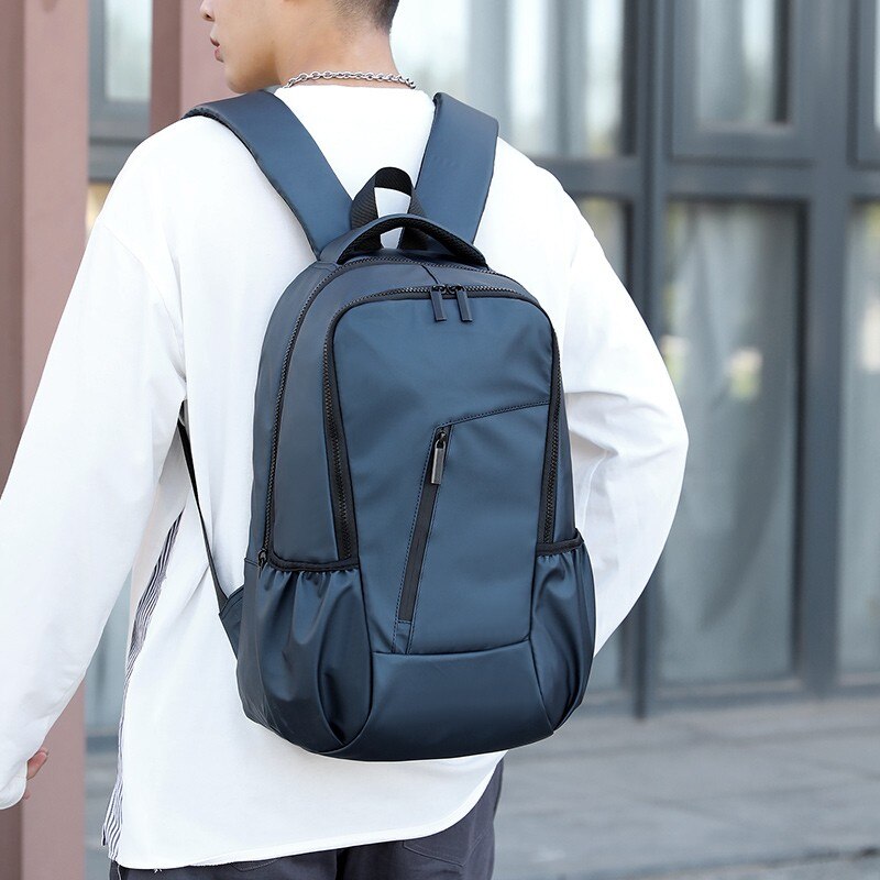 Waterdichte nylon herenrugzak 15.6 inch laptoprugzakken heren schooltassen lichtgewicht rugzak mochila