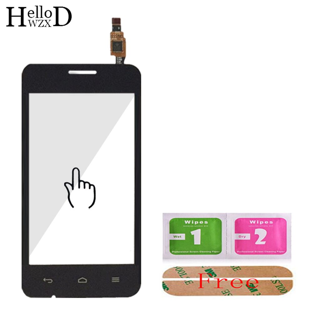 Touch Screen Digitizer Panel Voor Huawei Y300 Y320 Y330 Y360 Lens Sensor Touchscreen Voor Glas 3M Lijm
