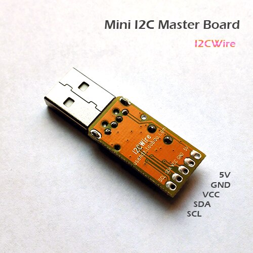 Voor Usendz @ I2CWire USB2I2C Mini Board I2C Master Mini 3.3V 5V