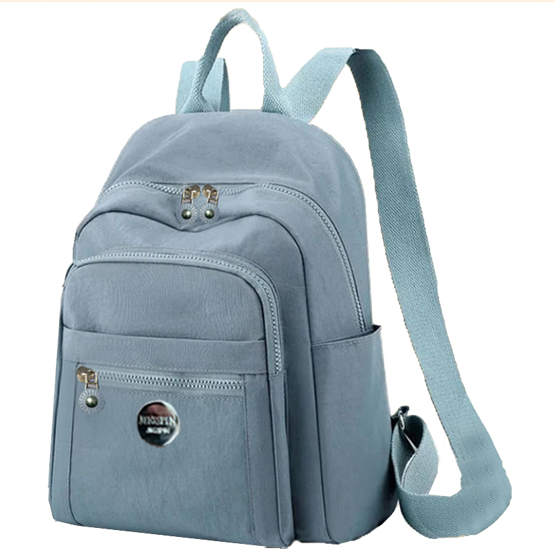 Reisrugzakken voor heren en dames zijn ontworpen voor reizen en schoolgebruik. Ze hebben een eenvoudig .: Blauw