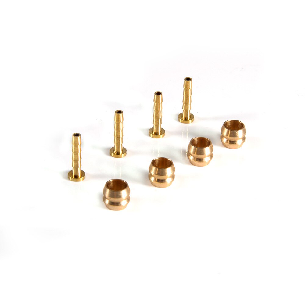 3M Fiets Hydraulische Schijfrem Olie Buis 2.0X5.0Mm + 4 Pairs BH59 Drukken Ring T Naald koper Mtb Remkabel