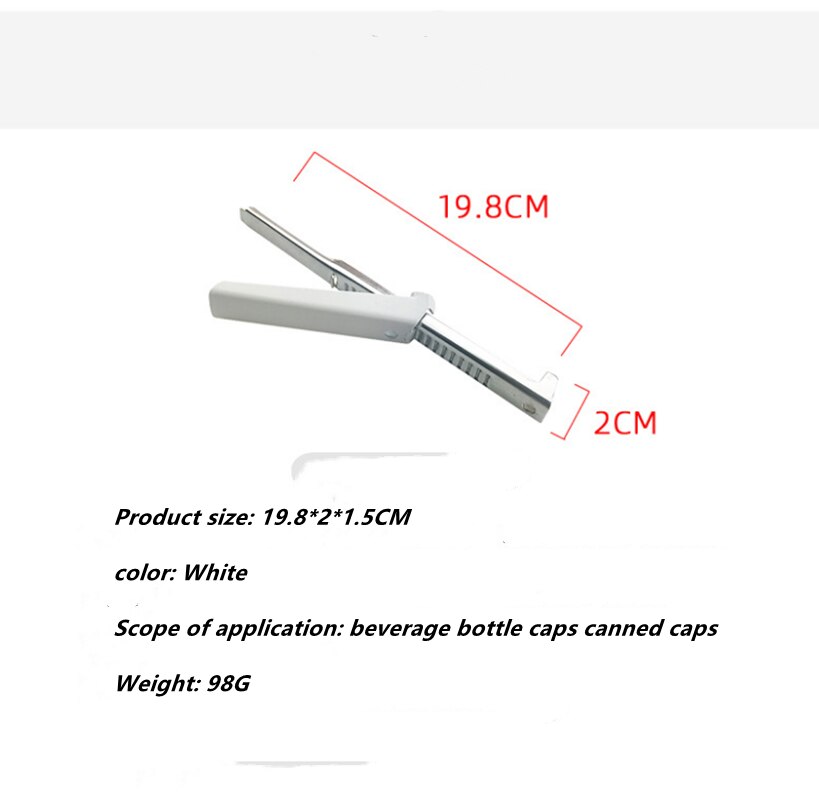 Keittiötarvikkeet pullonavaaja ruostumattomasta teräksestä tölkinavaaja säädettävä korkinavaaja työkalu keittiö vempaimen purkinavaaja