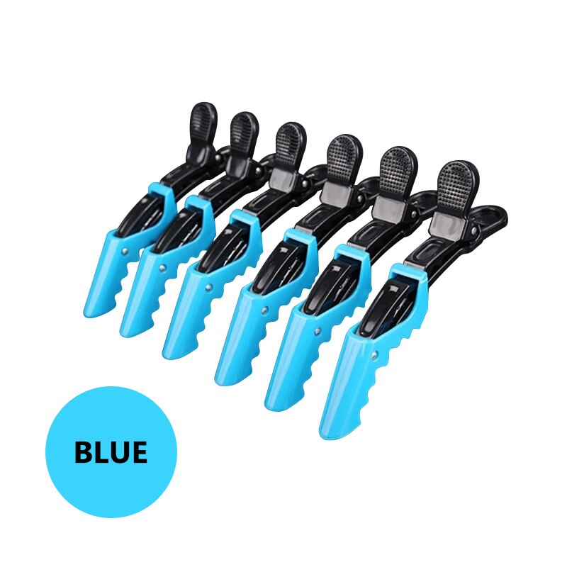 6/10Pcs/Set Hairstyling Clipper Tool Alligator Hair Clip Hairdressing Hairpin Ladies Plastic