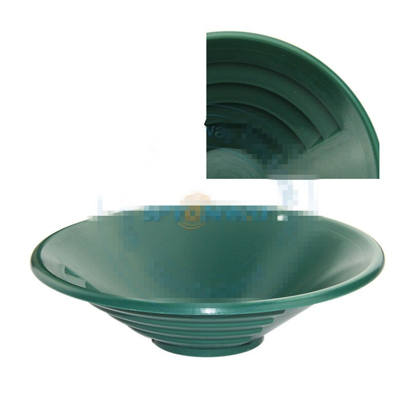 Goud pan panning voor Gold Rush zeef Schifting Classifier Scherm Zeef Pan Grootte 260*72mm zand pot goud zeef lade wassen goud wastafel