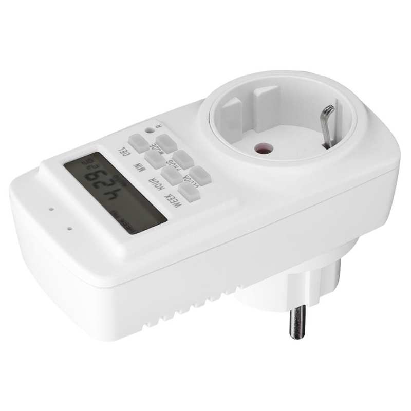 Ketotek interruttore Timer digitale elettronico EU FR BR presa Timer da cucina 230V 50HZ 7 giorni 12/24 minerale presa temporizzata programmabile