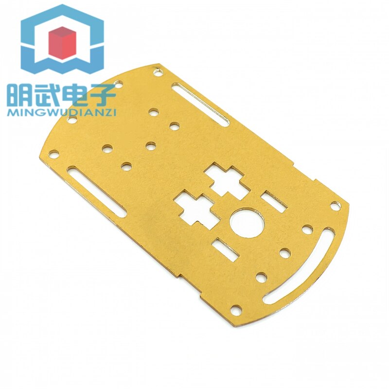 Smart bilchassi 2wd 2- hjul bil bottenplatta 4wd 4- hjul bil bottenplatta enkelpris: Transparent mini bot