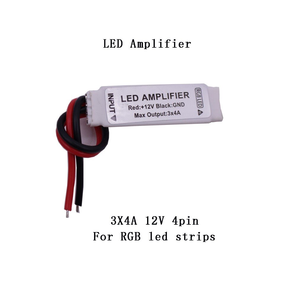 Led Amplifier Repeater Controller DC5 12V 24V Signal Accessory for RGB RGBW RGBCCT RGBWW 5050 3528 Led Strip Light 4 5 6Pin