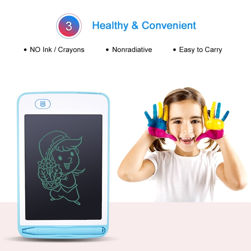 Graphics Tablet Electronics Drawing Tablet 6.5 Inch Smart Lcd Writing Tablet Erasable Drawing Board