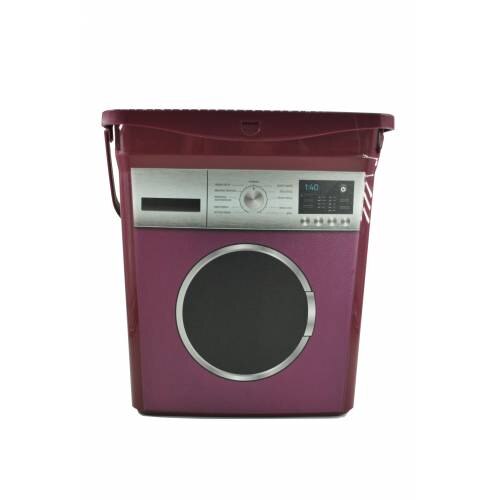 Dispensador de detergente para lavadora, contenedor para almacenamiento de detergente para gatos, caja de hierro para oficina y hogar