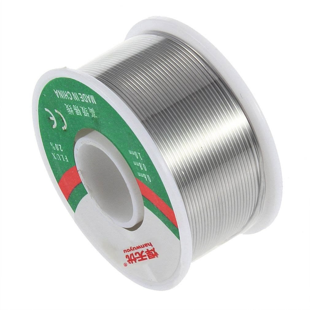 Tin/Lood 0.8Mm Diameter Rosin Roll Tin Rosin Core Flux Soldeertin Reel QP2