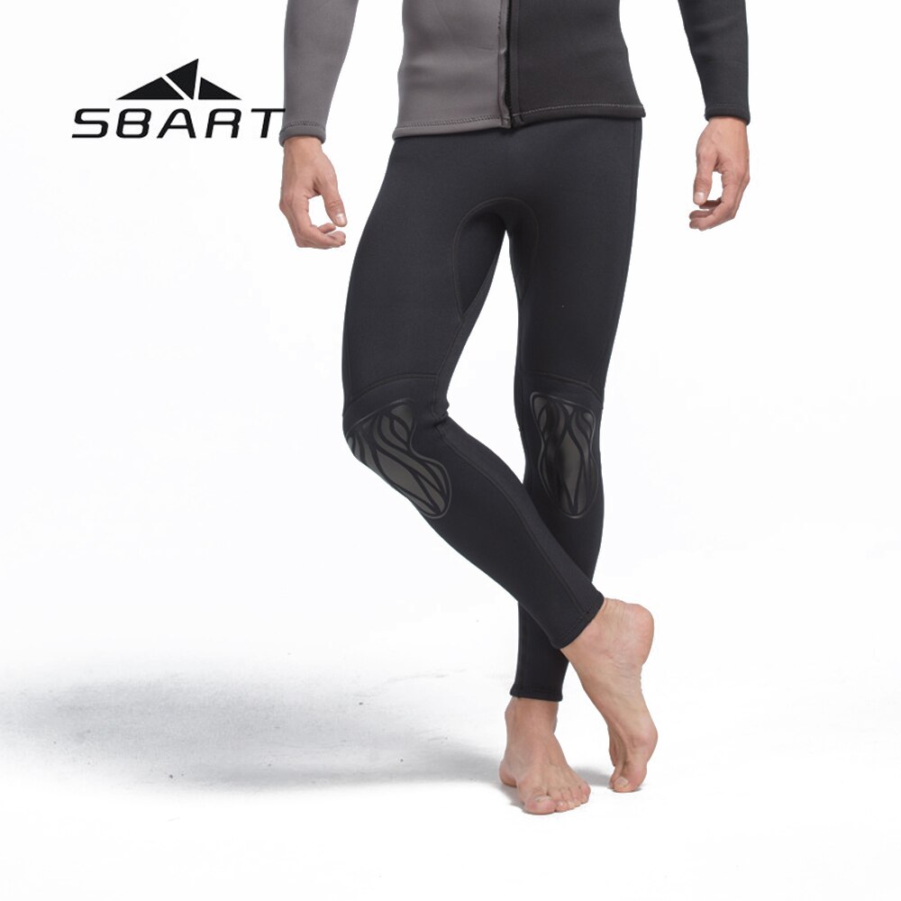 Sbart 3mm neopren menn dykking tighte bukser svømming badetøy kite surfing tights leggings våtdrakt windsurfing rashguard