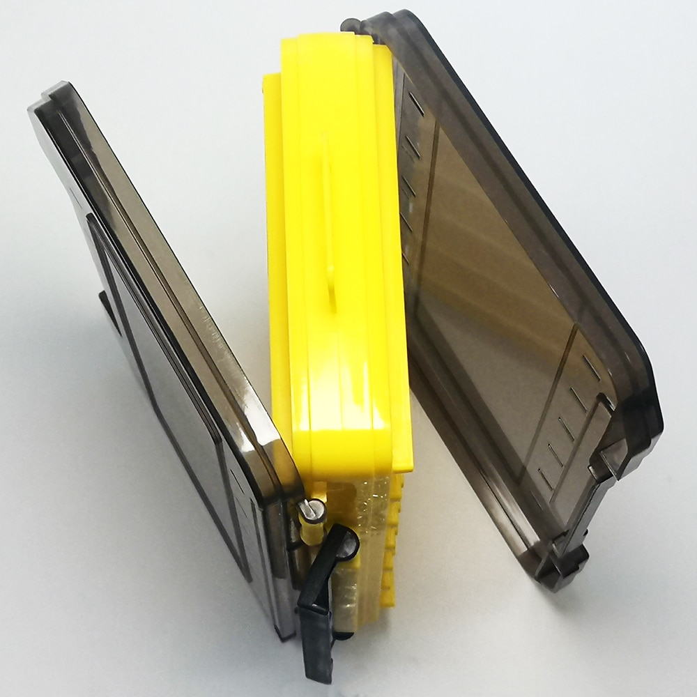 Large capacity fishing tackle box portable bait fishing tackle storage box double-sided high-strength fishing tackle box
