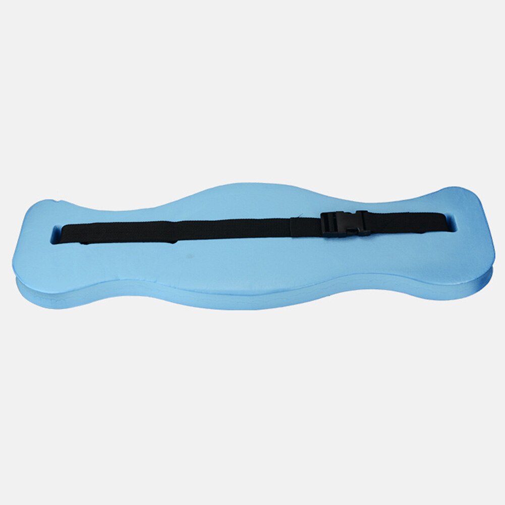 Cinturón de natación de espuma flotante para espalda ajustable, equipo de entrenamiento de cintura, herramienta de niños y adultos, Flotador para tabla, cinturón para niños: Azul