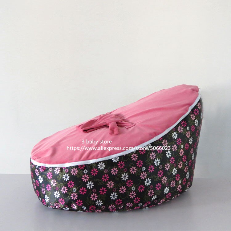 Butterfly print Baby Toddler Kids Bean Bag Seat- Baby crib Portable Beanbag Bed,baby chairs