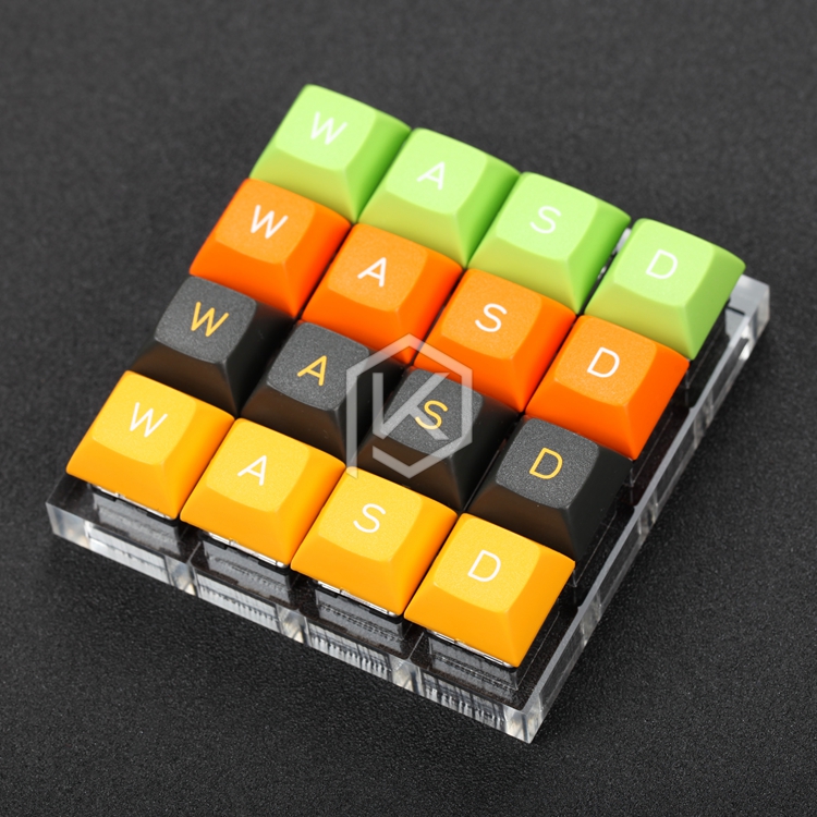 Probador de interruptor acrílico 2X2 2X3 3X3 4X4 7X7 9X9 para interruptores cherry mx