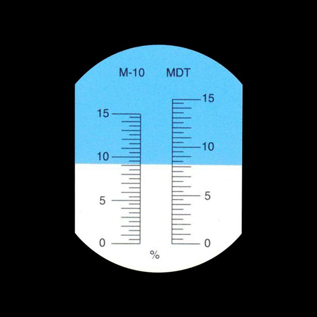 Hand refractometer emulsion concentration tester 015% anti-rust cutting tester mine oil refractometer