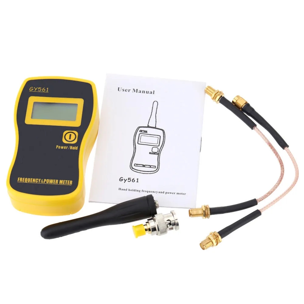 GY561 Mini Handheld 1MHz-2400MHz Frequency Counter & Power Meter for Two way Radio: Default Title