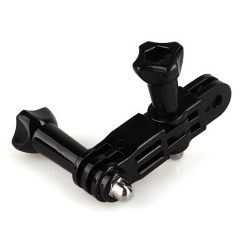 Drei-wege-schwenkarm-baugruppenverlängerungsadapter + daumenknopf mit sport-j-haken-schnallenadapter zur oberflächenmontage