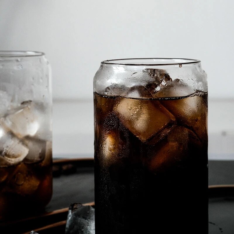 Zomer Nordic Bier Glas Transparant Koffie Mok Coke Melk Sap Koud Drankje Hittebestendig Explosieveilige Bar Drinken container