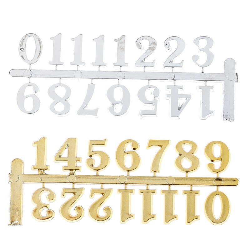 DIY Clock Digital Parts Numerals Restore Ancient Ways Digital Accessories Quartz Clock Movement For Clock Repair
