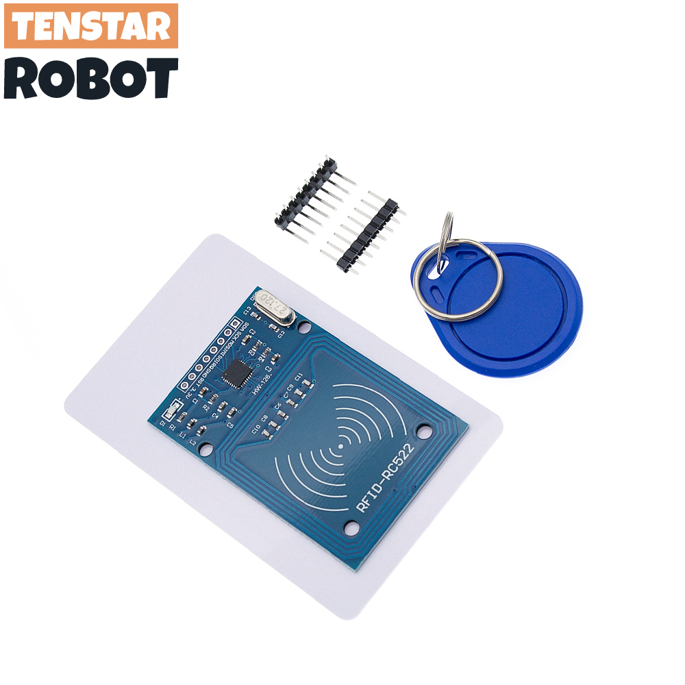 Module RFID RC522 Kits 13.56 Mhz 6cm avec étiquettes SPI écriture et lecture pour Arduino