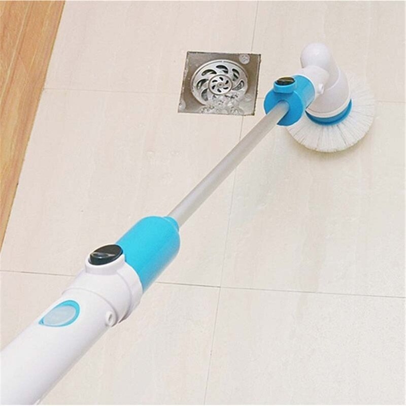 360 Graden Spin Turbo Draadloze Oplaadbare Hand Held Power Scrubber Elektrische Huishoudelijke Multifunctionele Borstel Tool