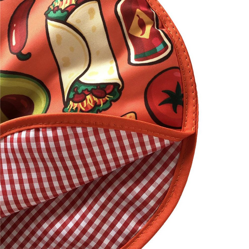 12 tommer burrito tortilla varmepose hjem varmebestandigt mel trykt mad køkken kludpose til mikrobølge bærbar taco
