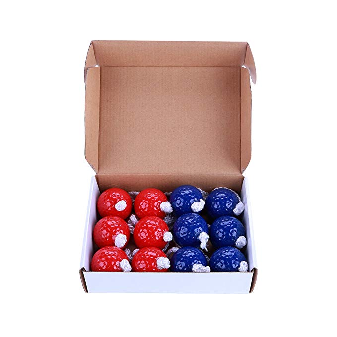 CRESTGOLF échelle balle de Golf échelle balles de Golf pour lancer jeu lancer Bolas, échelle lancer 6 paires échelle balle de Golf lancer Bolas ensemble R