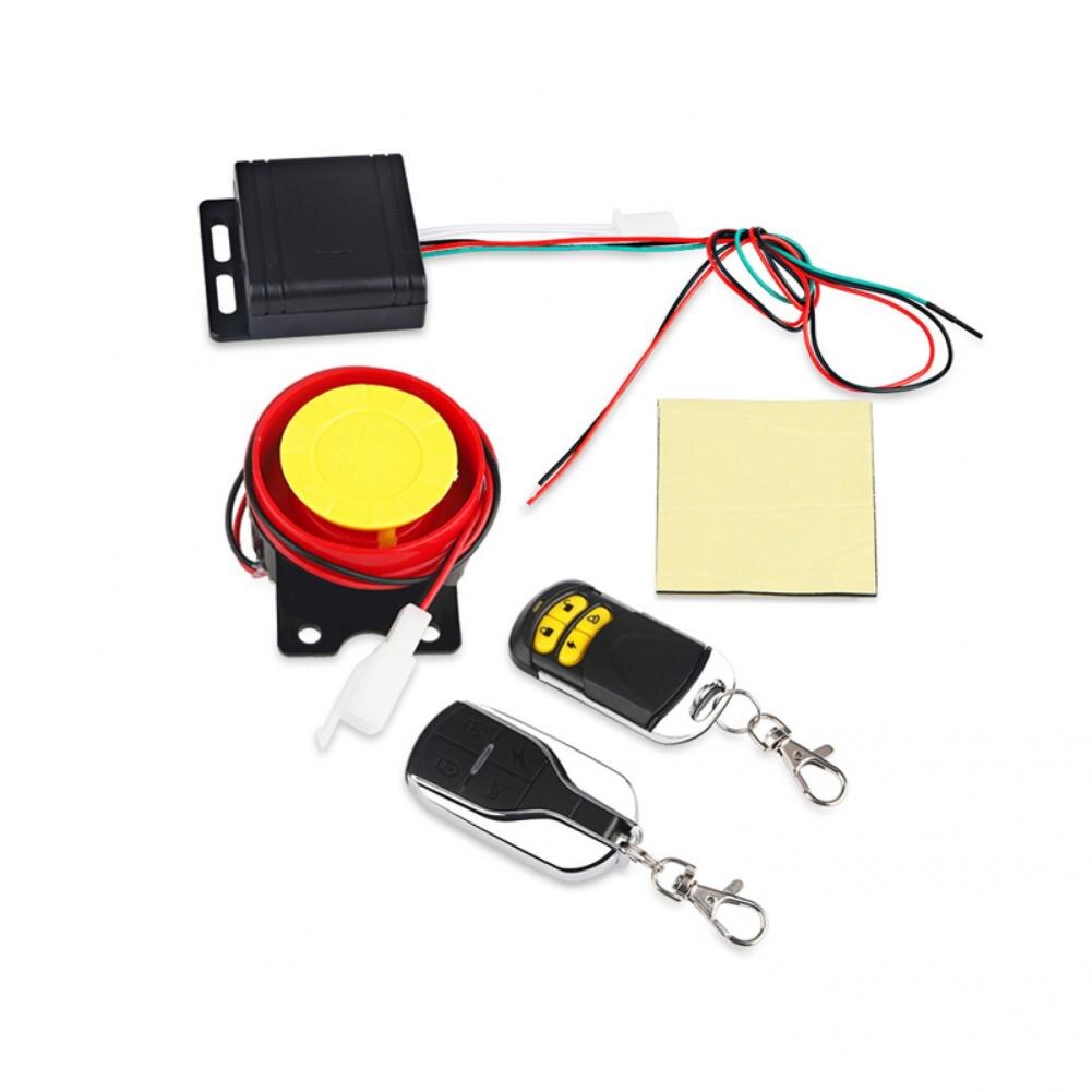 Small 1 Set Premium Motorcycle Anti-theft Security System Waterproof Anti-theft Device Intelligent for Electric Motor