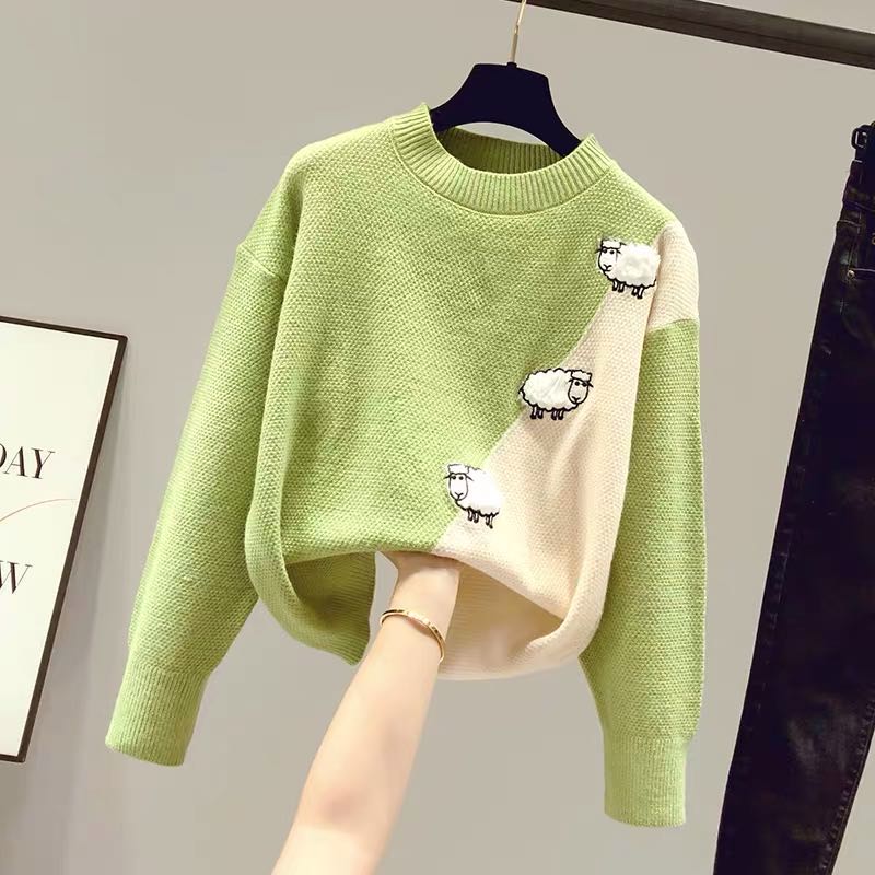 A9324 autumn winter long-sleeved slim temperament top