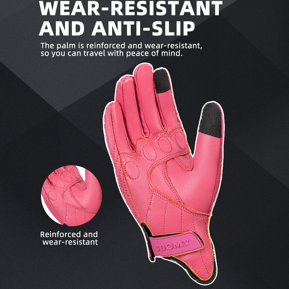 Retro Gelbe Leder Motorradhandschuhe Wasserdicht Touchscreen Racing Reiten Biker Handschuhe guantes Motocross Motorradausrüstung