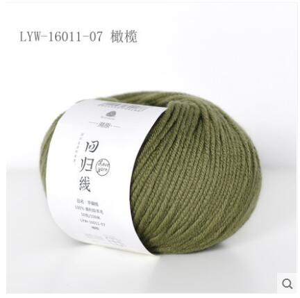 300g(50g*6pcs) 100% Merino Wool Yarn Coarse Wool Hand Woven Knitting Wool Thread Knit Scarf: LYW1601107