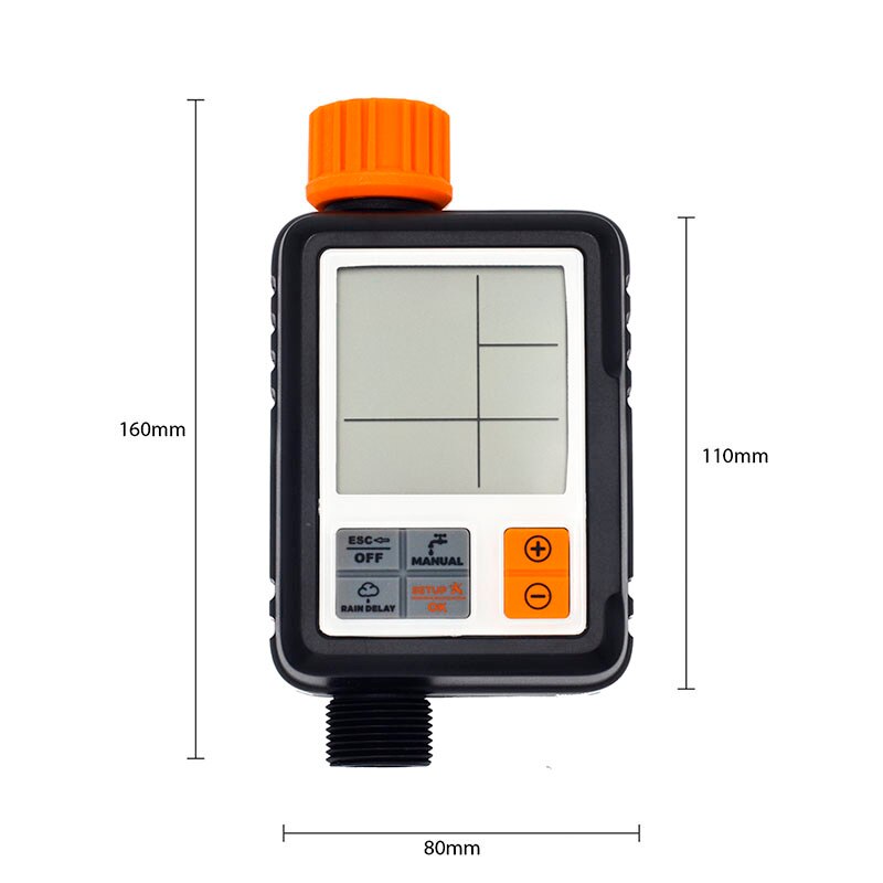 Automatische Elektronische Wasser Timer Lcd Bildschirm Sprinkler Controller Outdoor Garten Timer Bewässerung Timer Bewässerung Controller Werkzeug