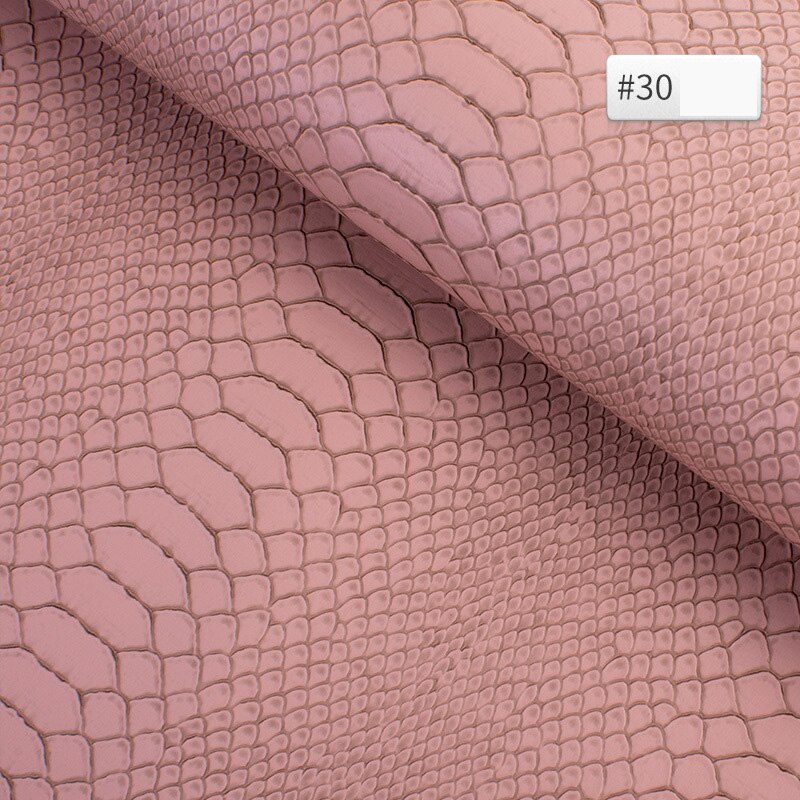 50cm*138cm PVC Snake Leather Fabric Synthetic Leather For DIY Handmade Sew Clothes Accessories Supplies: 17