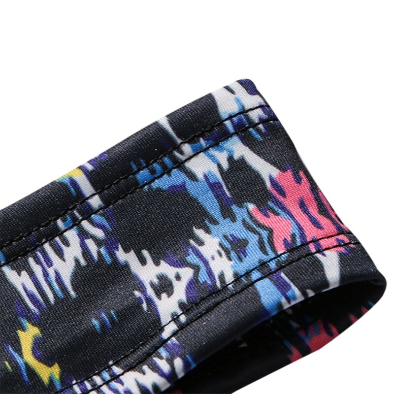 1 pièces camouflage Couple sport bandeau de sueur style européen Turban pour Yoga cyclisme en cours d'exécution