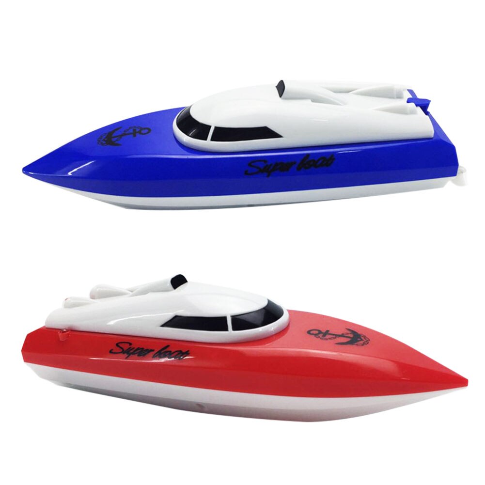 Elektrische Rc Boot Speelgoed 2.4G Draadloze Afstandsbediening Boot 4 Channel Dual-Motor High-Speed Speelgoed met Knipperlicht Kids