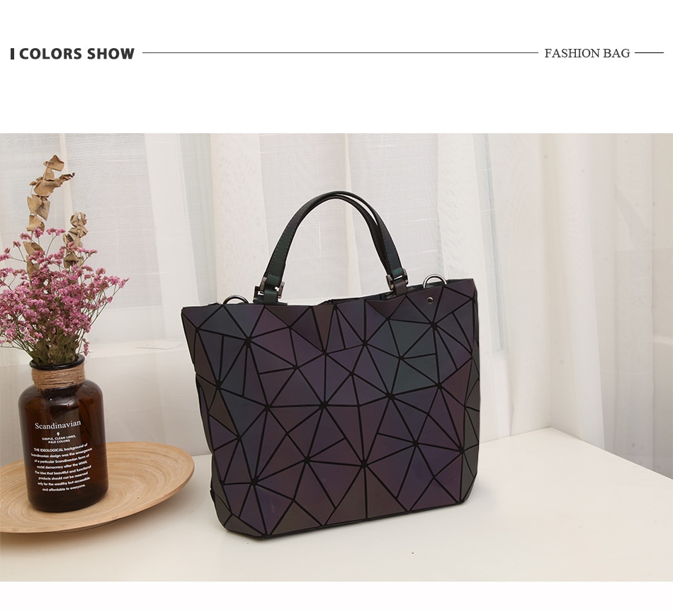 LOVEVOOK femmes sac à main bandoulière sacs à bandoulière pour dames grande capacité pliable Totes Hobos sac géométrique sac holographique