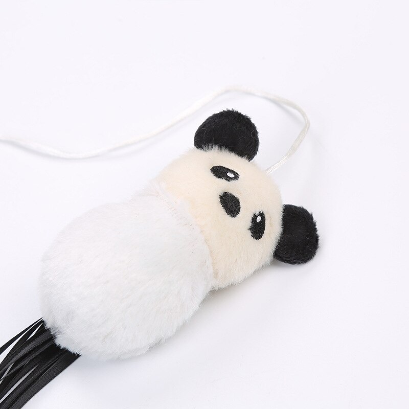 Interactieve Kat Dierbenodigdheden Grappige Kat Stok Panda Bamboe Modellering Kut Speelgoed Grappige Spelen Kat Stok