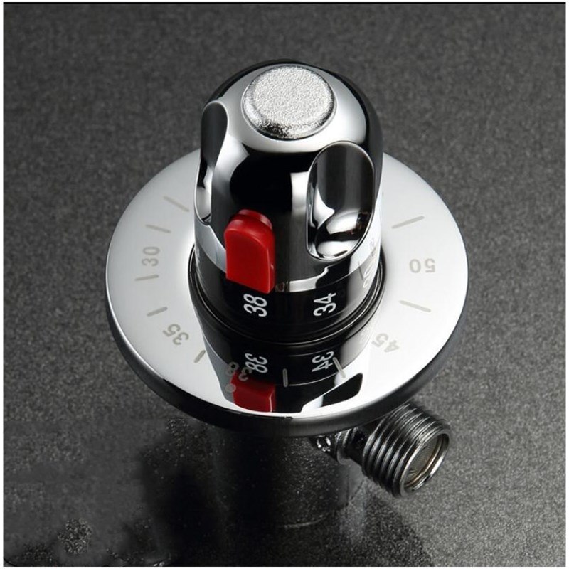 Thermostatische Messing Cartridge G1/2 = DN15 Mengkraan Warm Koud Water Temperatuur Controle Mengkraan Badkamer kraan Accessoires