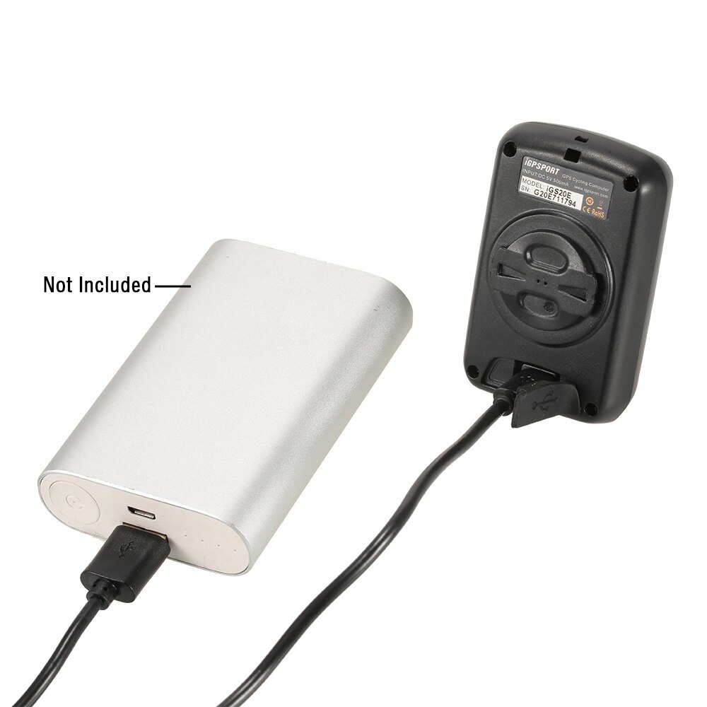 IGPSPORT vélo ordinateur Rechargeable IPX6 étanche Auto rétro-éclairage écran GPS vélo vélo ordinateur odomètre avec monture