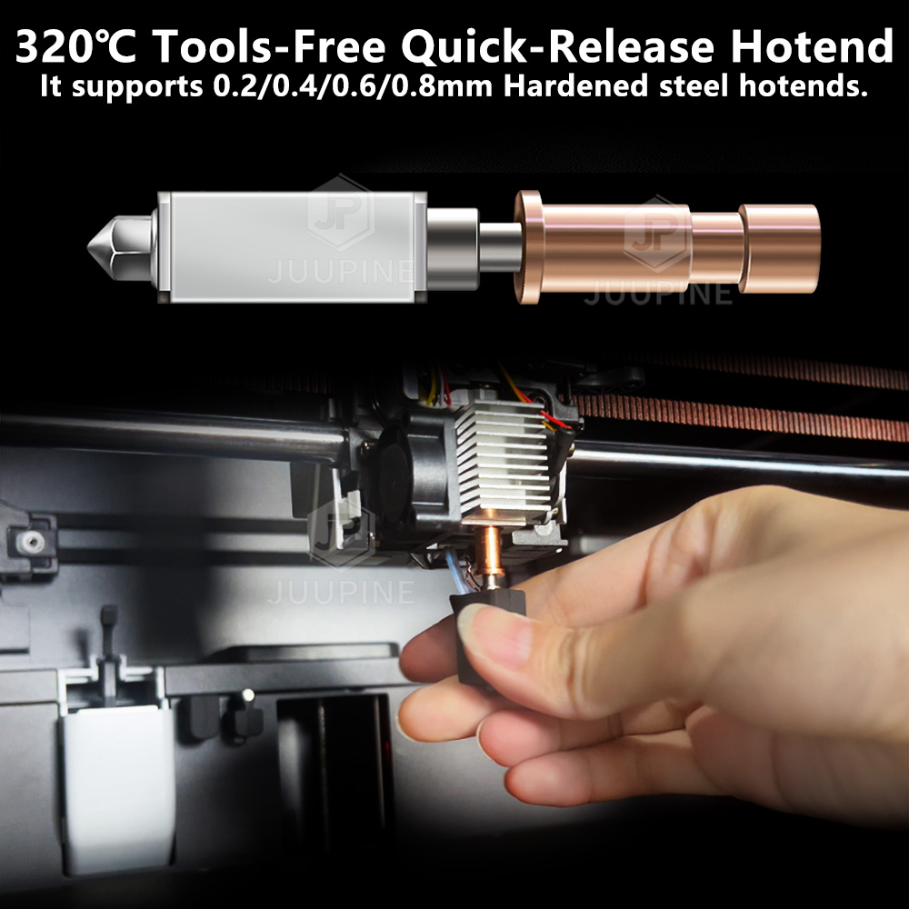 Für Anycubic Kobra S1 Hotend 200k Aktualisierung Keramik Heizdüse Kobra S1 Combo Hotend 24V 48W Schnelle Heizung Kobra S1 Zubehör
